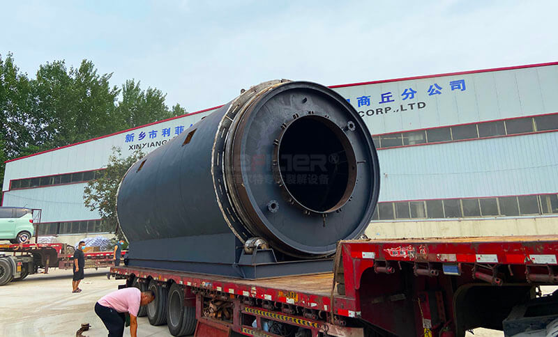 河北石家莊10萬噸輪胎煉油項目訂購設備發(fā)車03 河北石家莊10萬噸輪胎煉油項目訂購設備發(fā)車03
